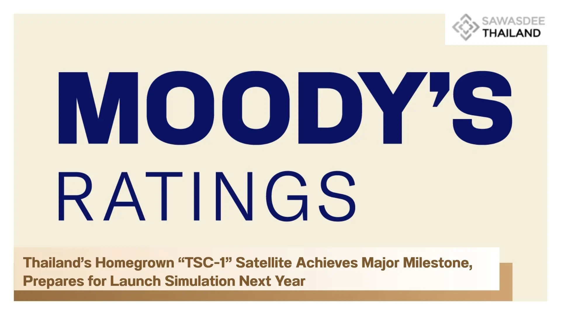 Thailand’s Outlook Upgraded to...