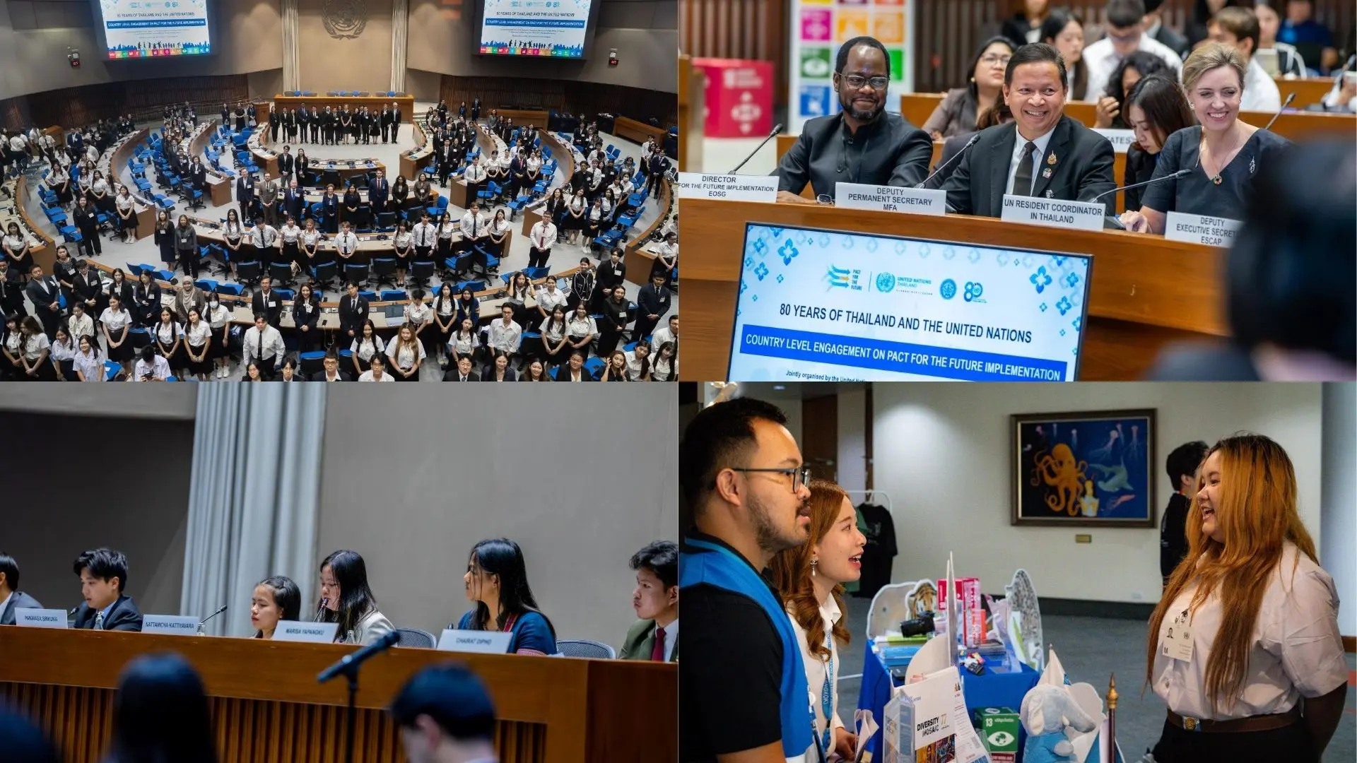 Thailand marks 80 years of UN...