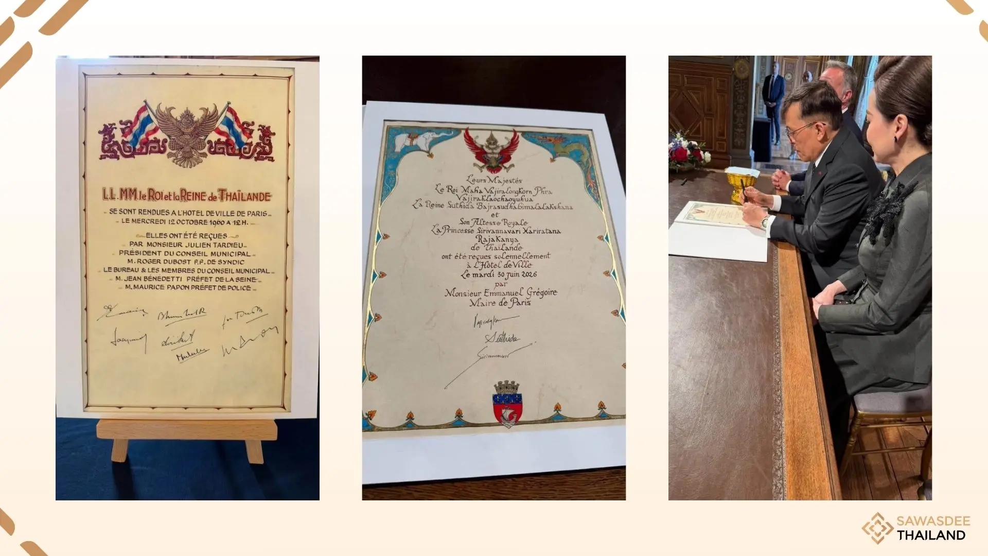 HRH Princess Sirivannavari's Post Regarding the State Visit to France