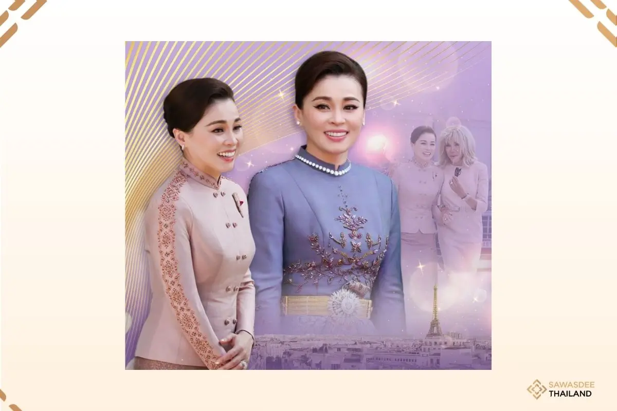 Queen Suthida Showcases the Ti...