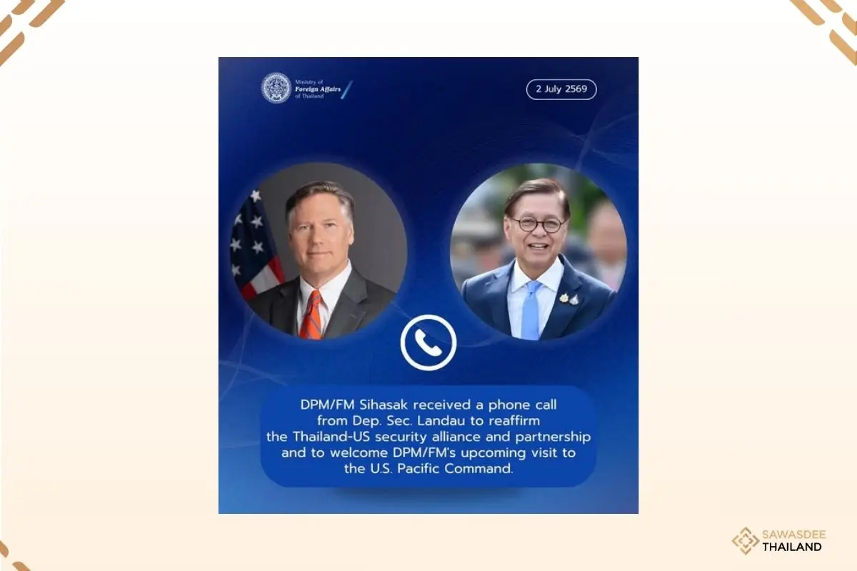 Thai Foreign Minister and U.S....