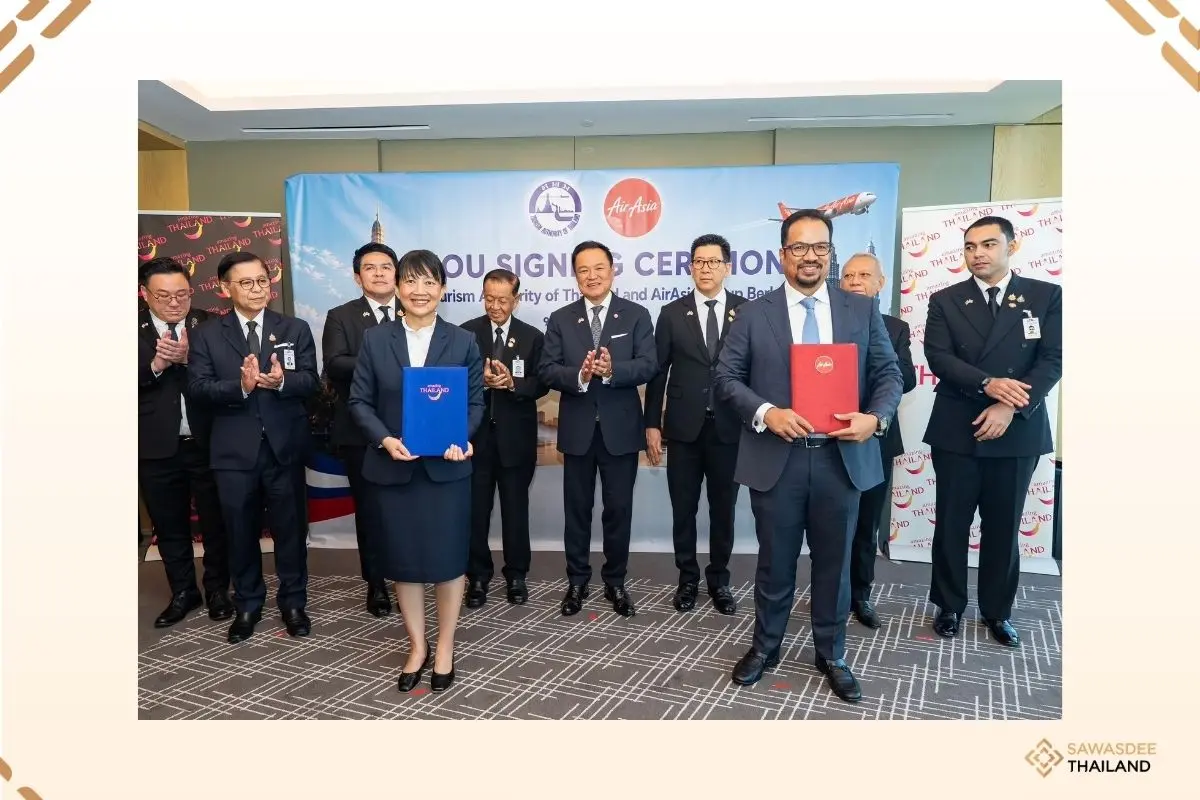 Thailand and AirAsia Group sign three-year tourism partnership
