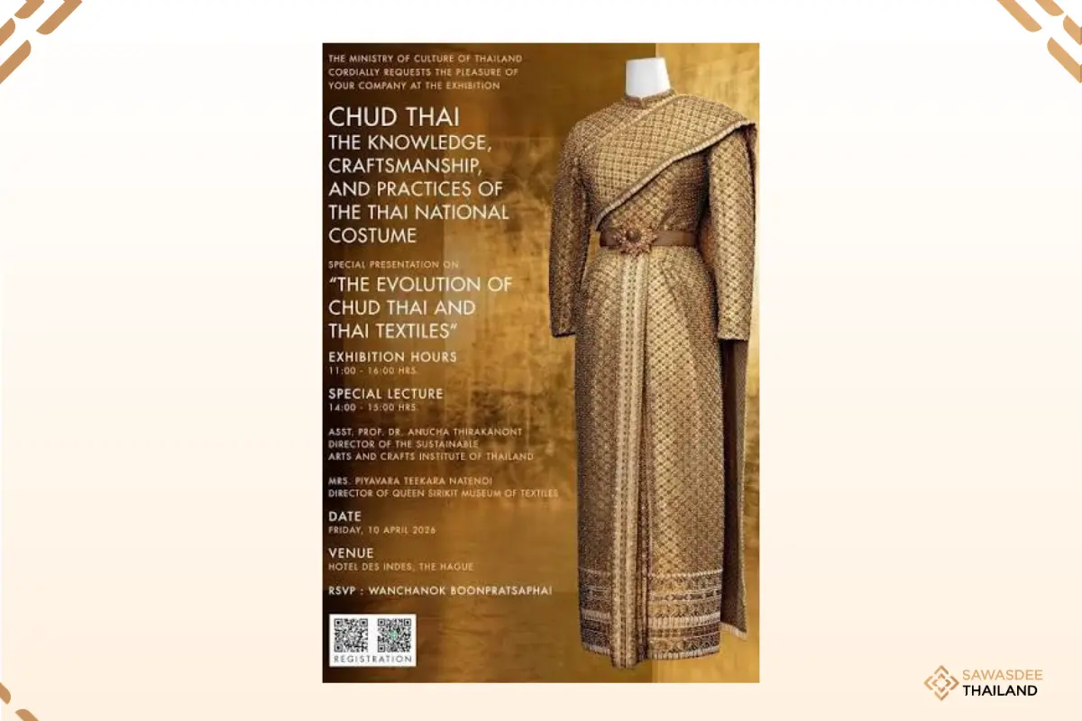 SACIT showcases Thai arts and crafts at the Royal Thai Dress Exhibition in Paris