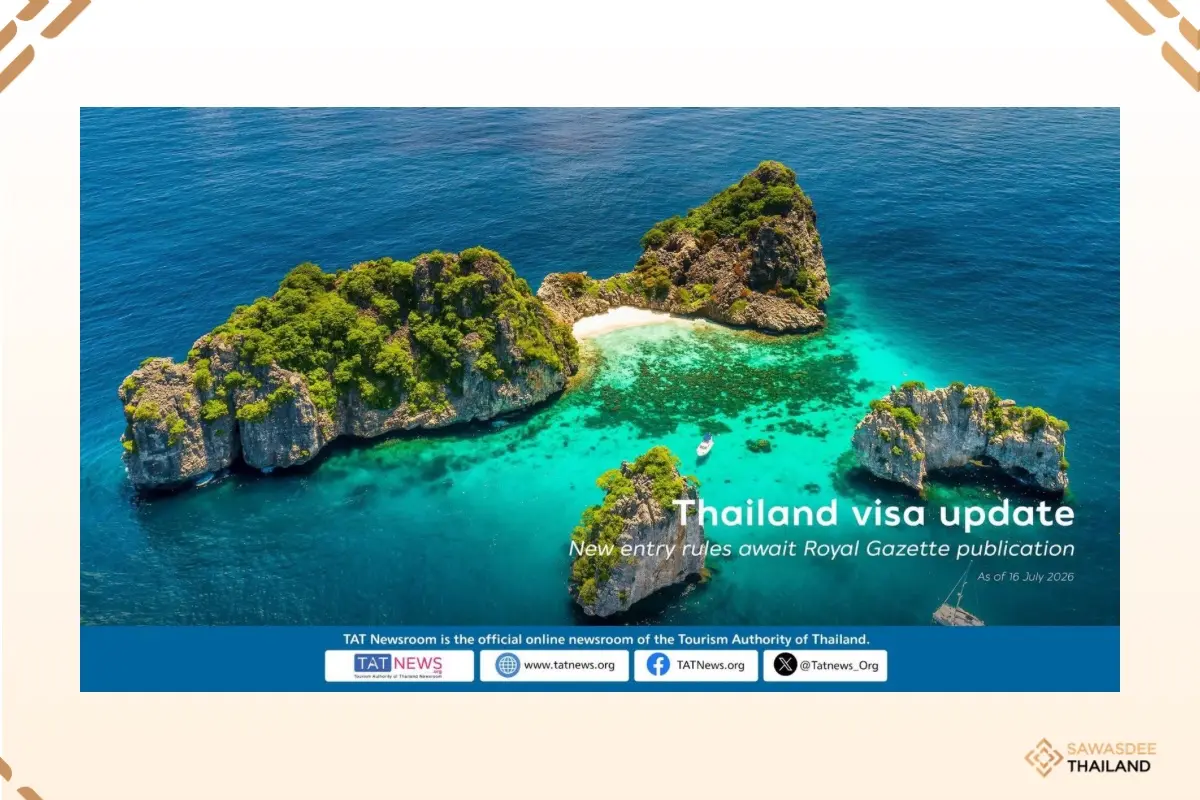 Thai Cabinet approves updated visa measures pending Royal Gazette publication