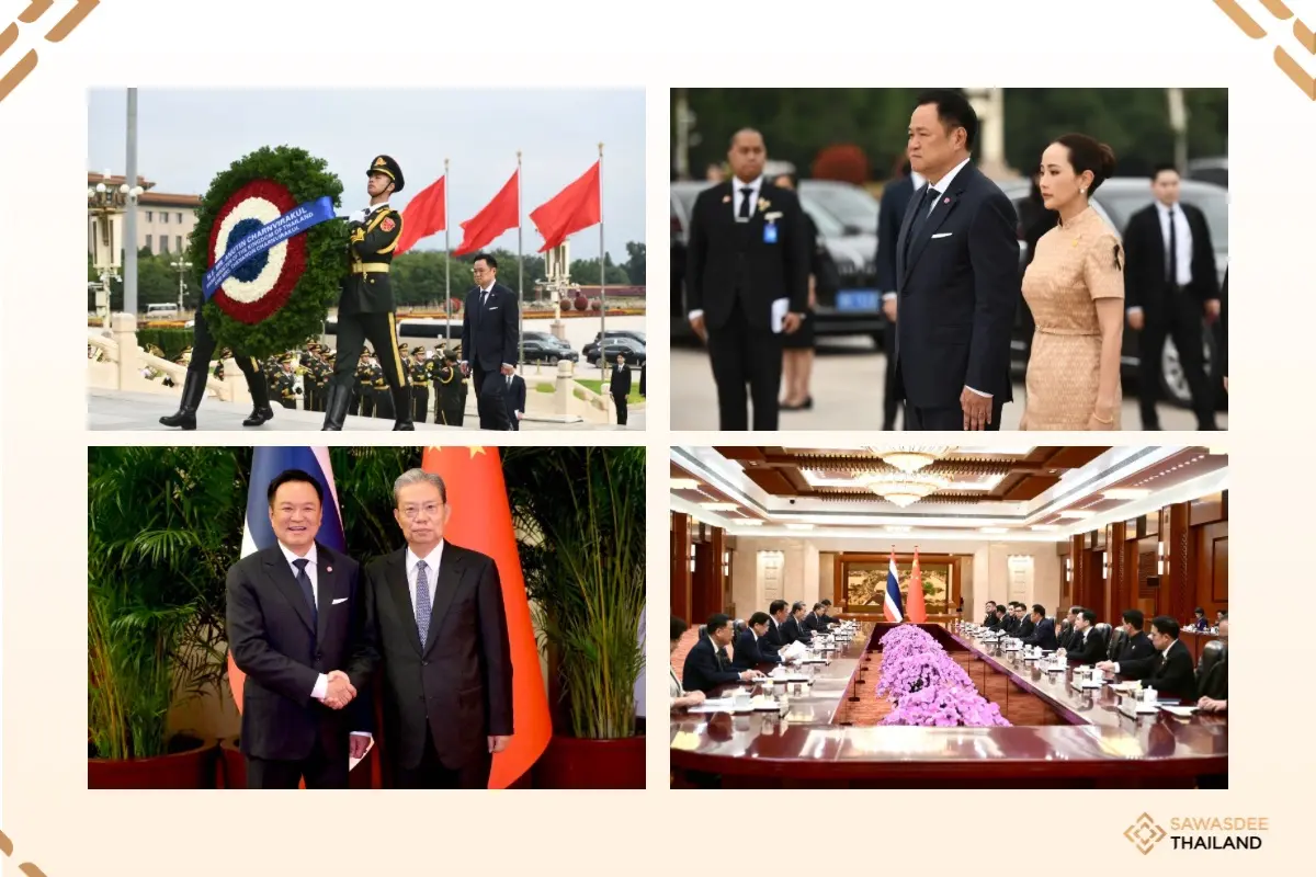 Thai PM Meets China's Top Legi...