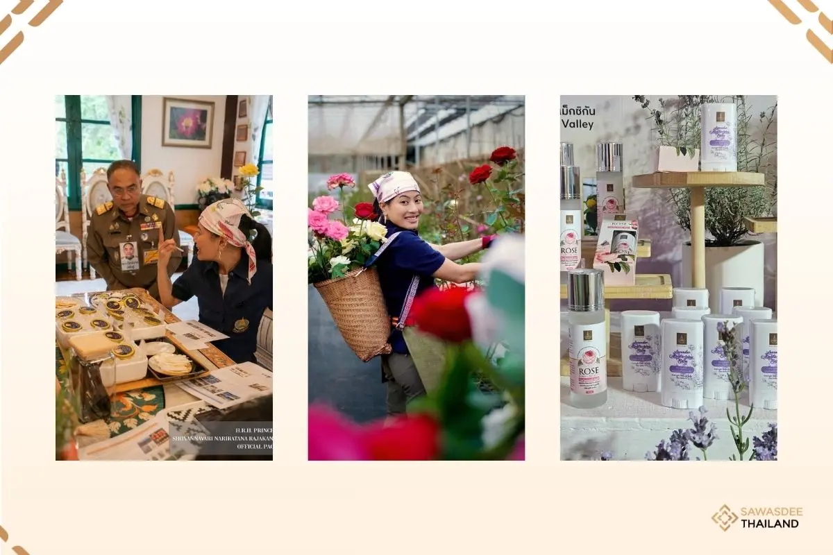 Royal Flora Bestowed by H.R.H. Princess Sirivannavari Featured at “Royal Project 57” in Bangkok