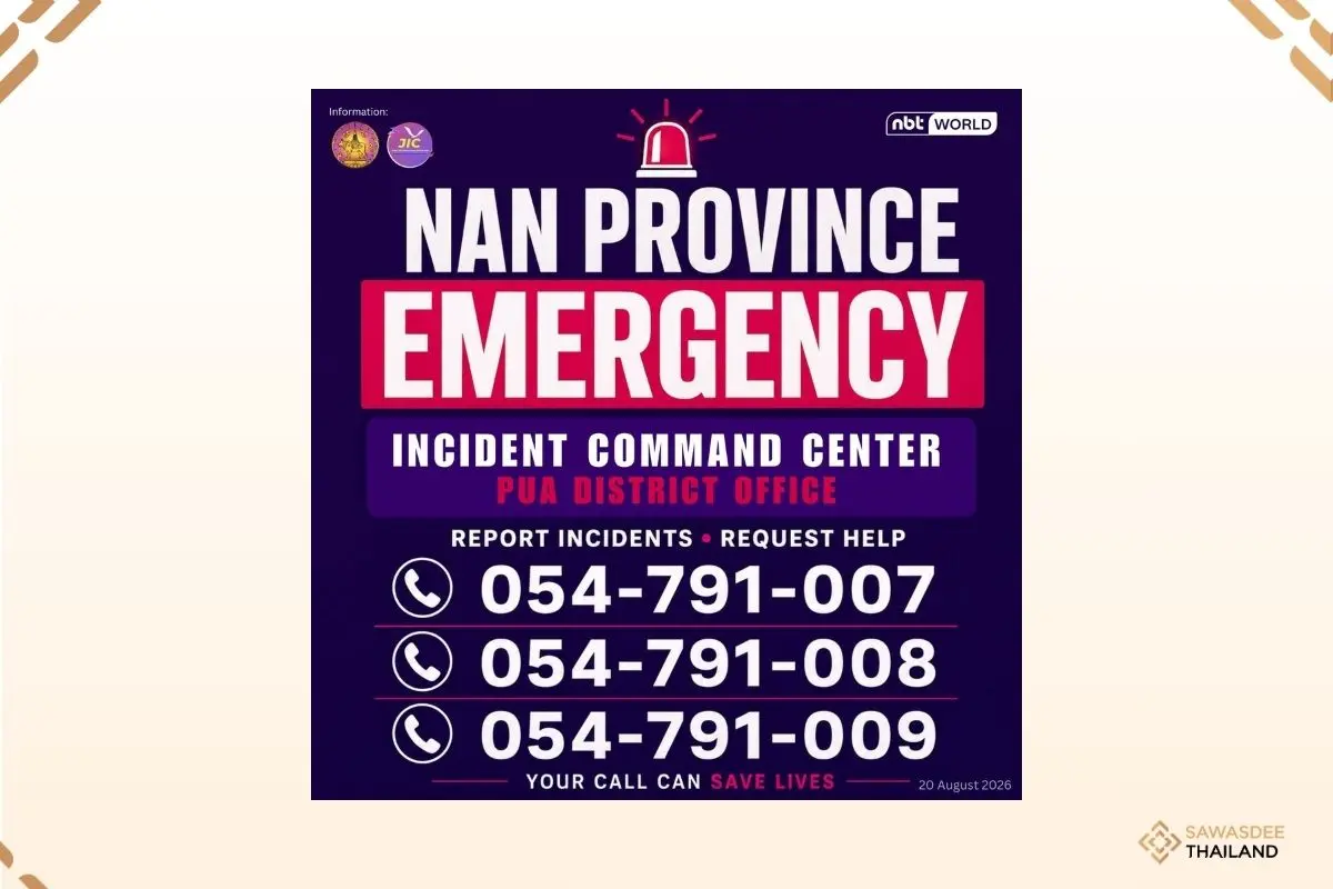 Nan Province Adds Emergency Ho...