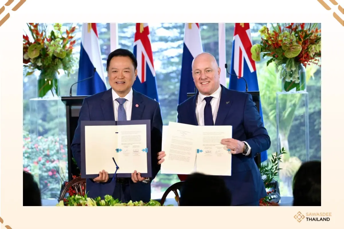 Thailand and New Zealand Sign...
