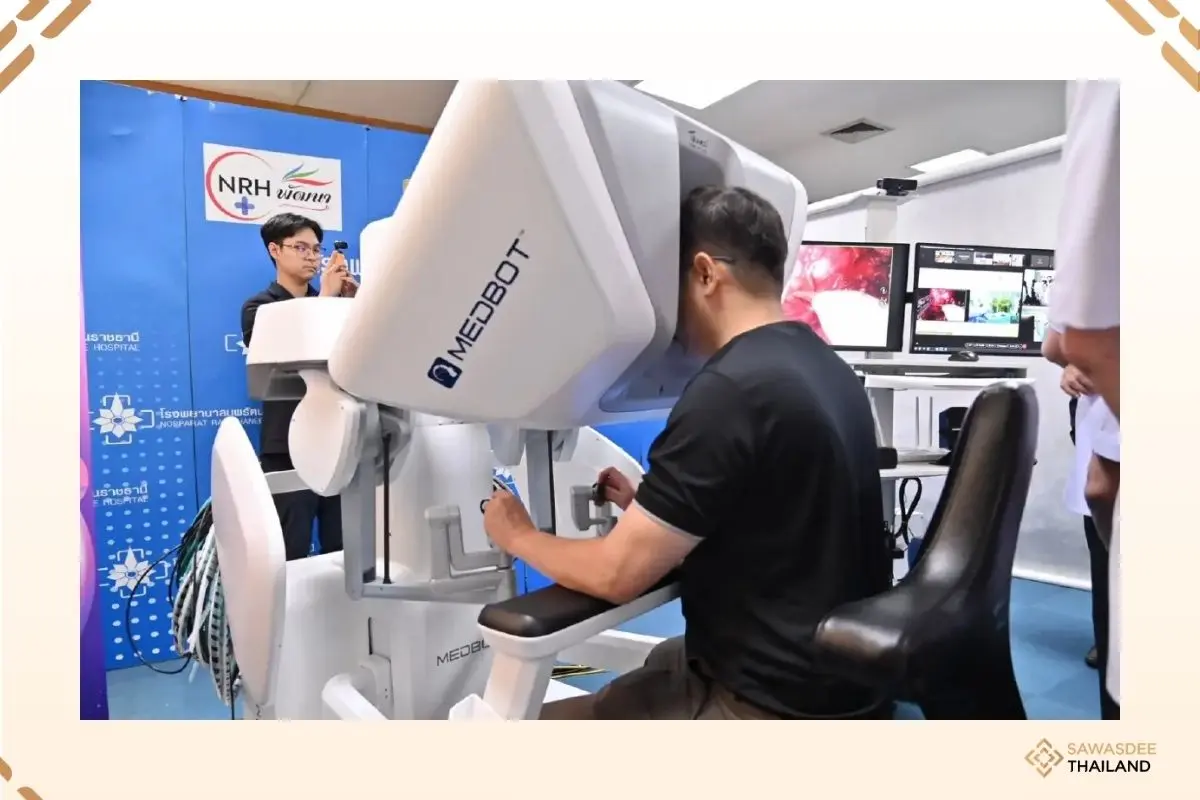 Thailand's First Robotic Telesurgery Bridges a 250 KM Gap