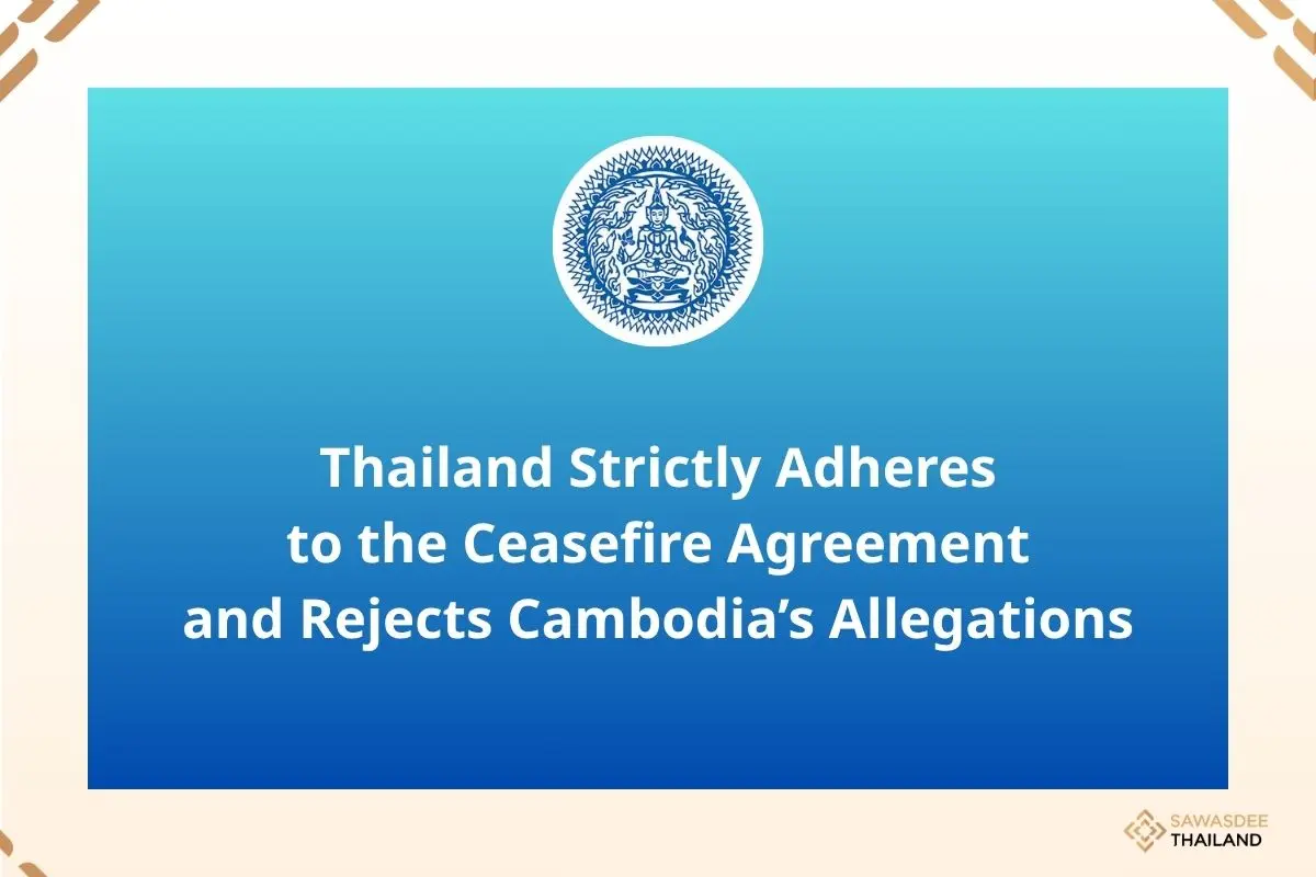 Thailand Strictly Adheres to t...