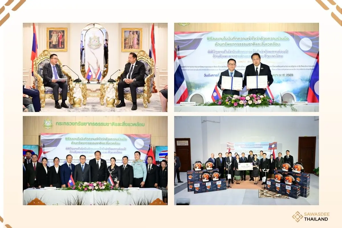 Thailand and Laos Advance Coop...