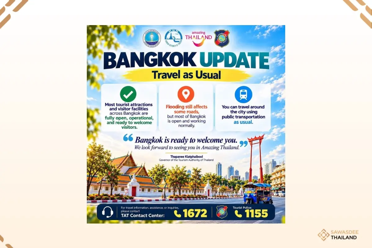 Bangkok travel update | 29 Sep...