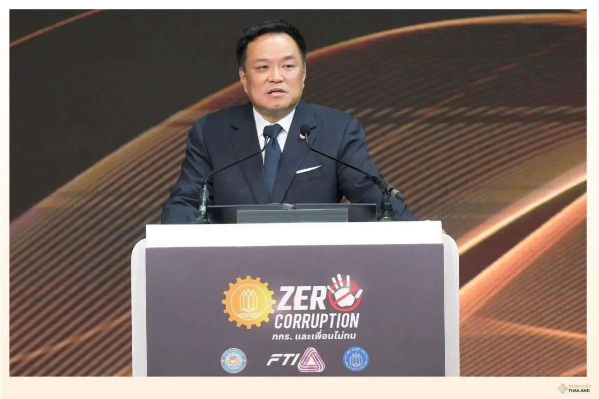 Thai PM Pushes 3-Pillar Strategy to Drive "Zero Corruption"