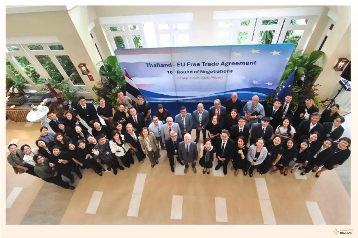 Thailand and EU Advance FTA Negotiations, Aim to Conclude by 2026