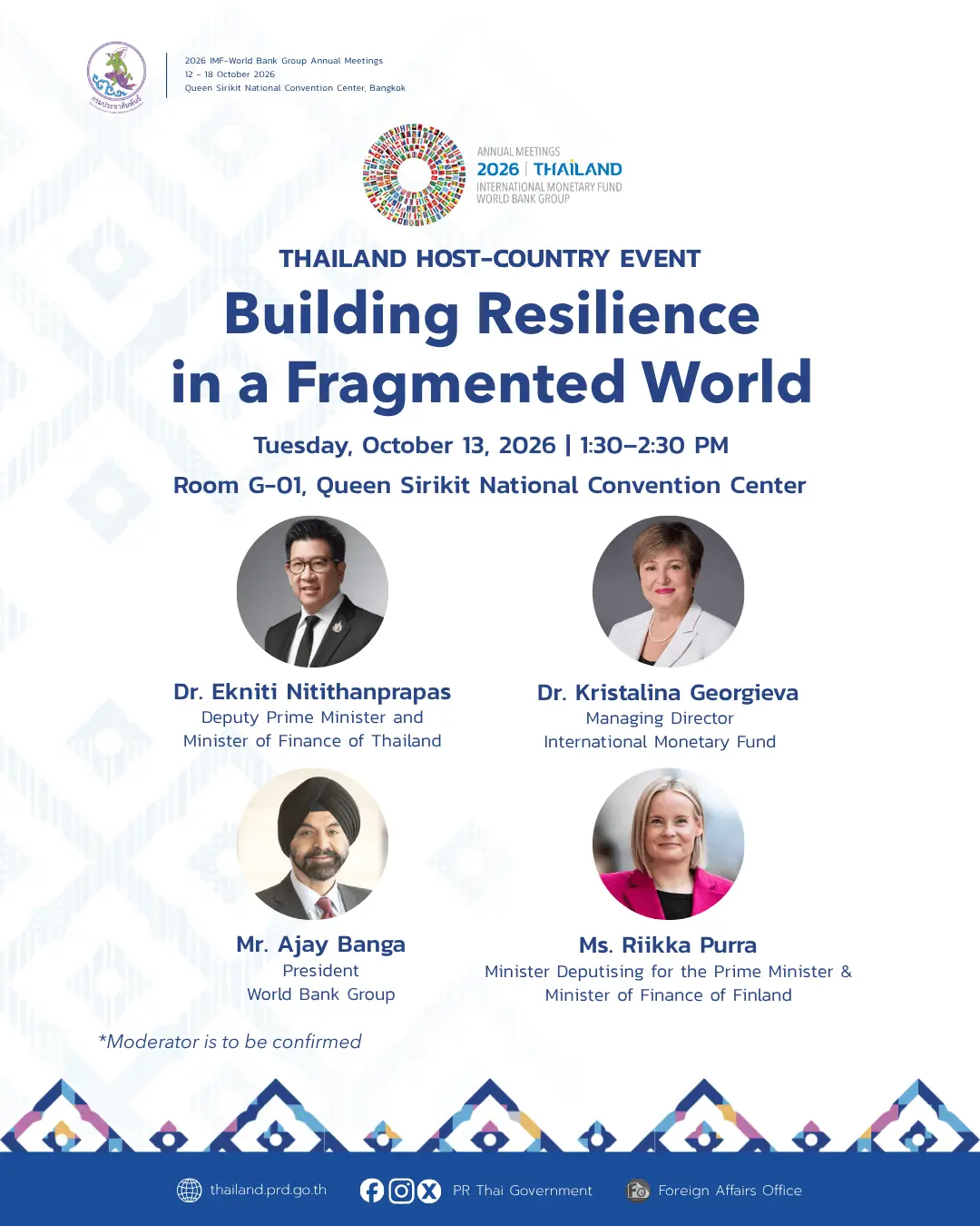 Today’s Highlight: Building Resilience in a Fragmented World