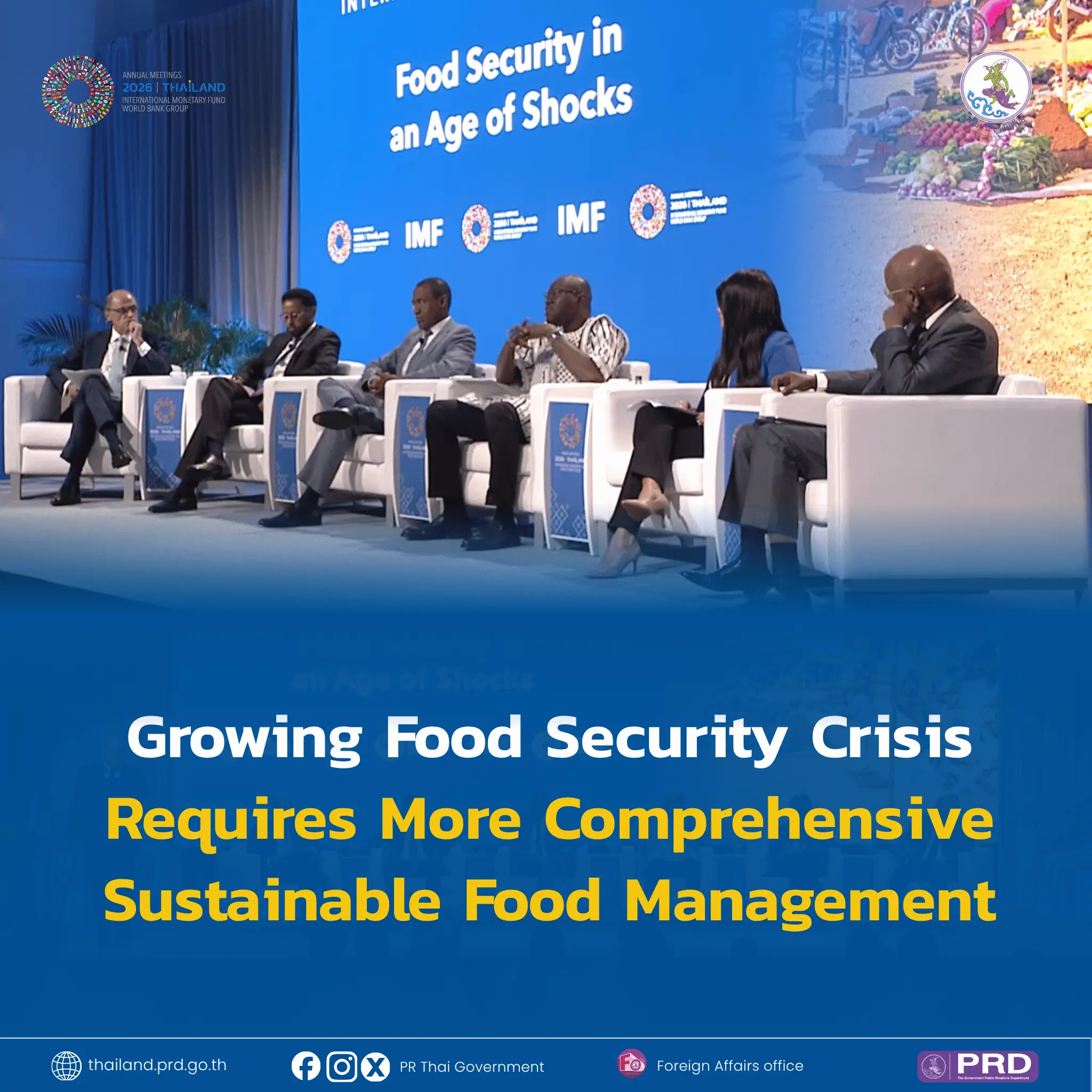 Growing Food Security Crisis Requires More Comprehensive Sustainable Food Management